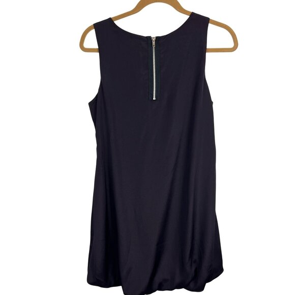 Ophilia For FC Womens Med Sleeveless Dark Purple Short Ballon Silk Like  Dress - Picture 11 of 12